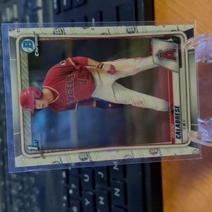 Lot - 2020 Bowman - Chrome 1st - David Calabrese